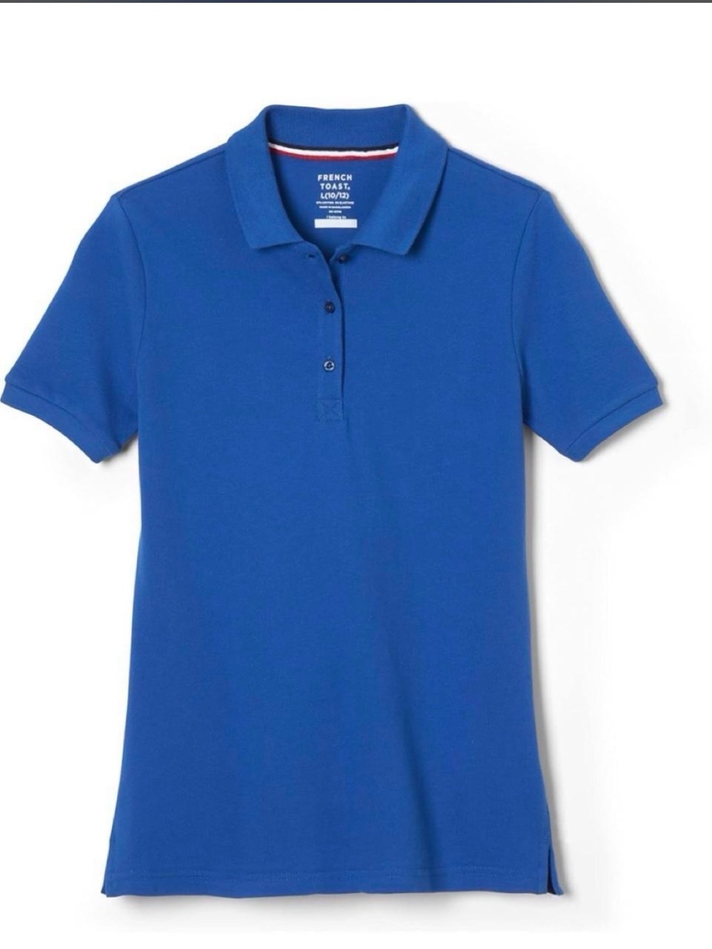 French Toast womens Blue Polo Shirt